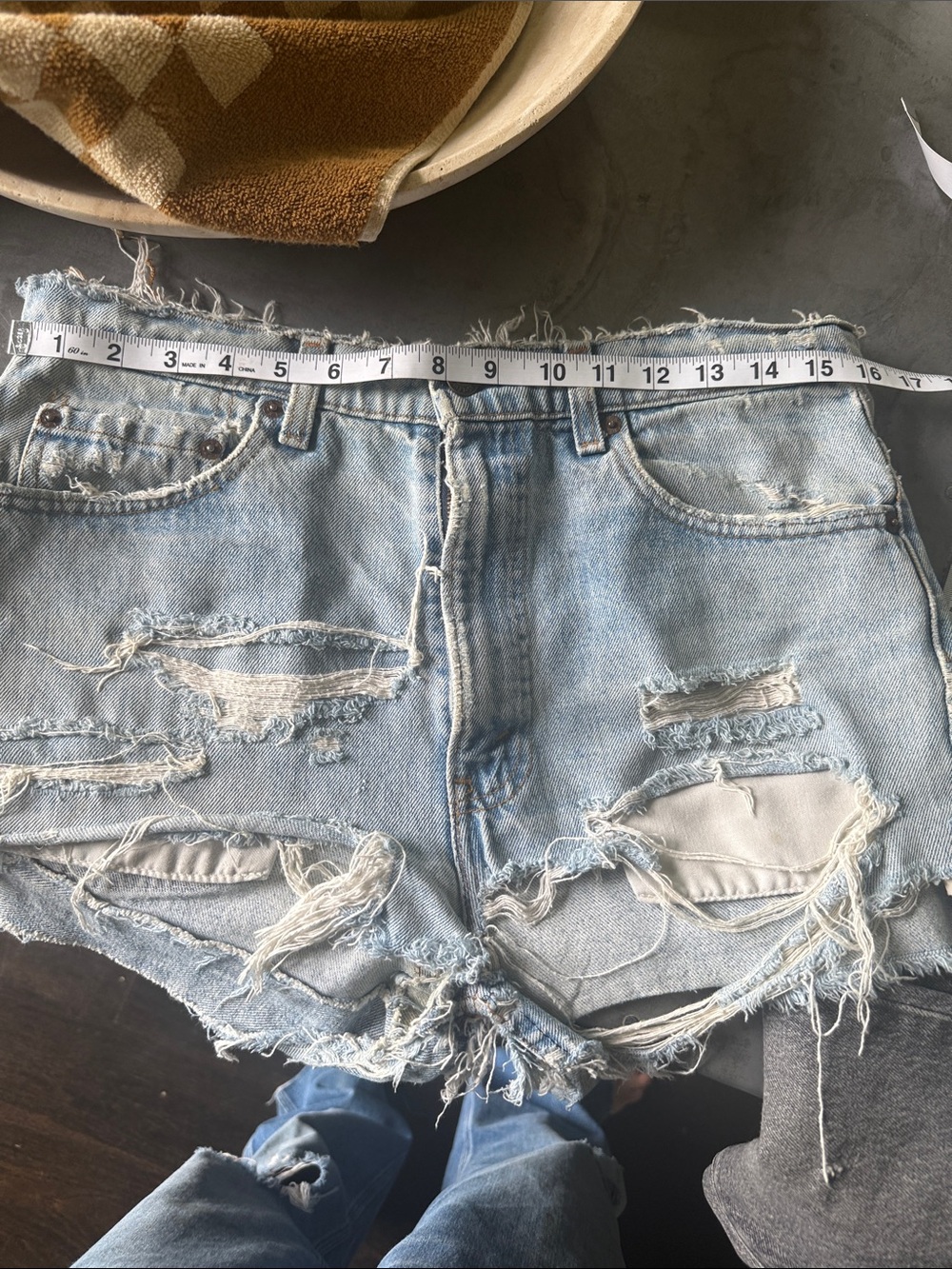 Vintage Levi denim Jean shorts